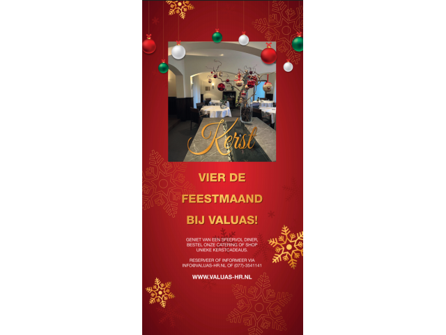 Vier de feestmaand bij Valuas!